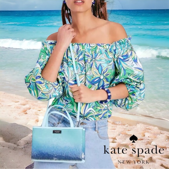 Kate Spade Sam Icon Ombré Sequin Bag Small - Picture 2 of 12